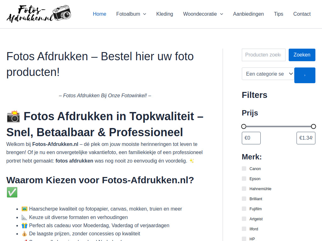 fotos-afdrukken.nl