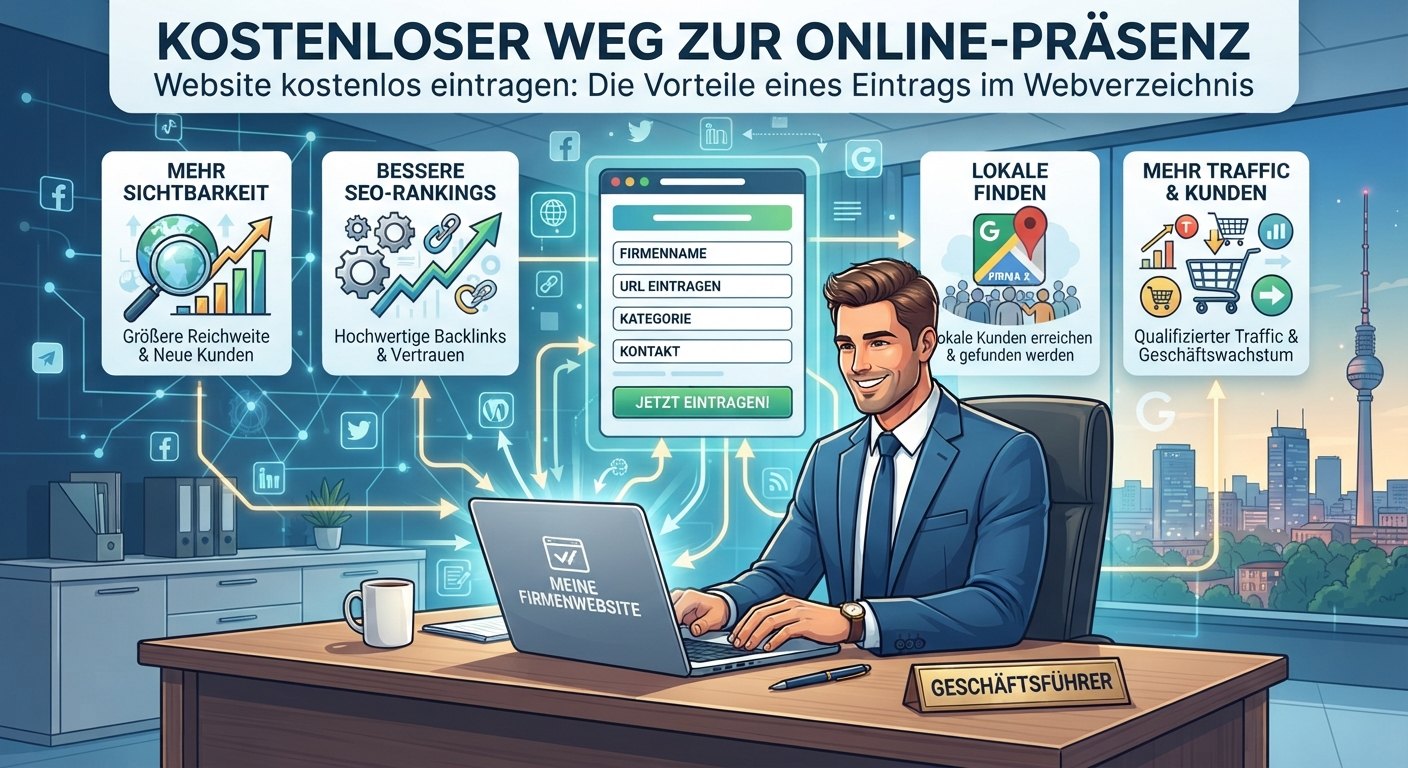 Die Vorteile eines Eintrags im Webverzeichnis